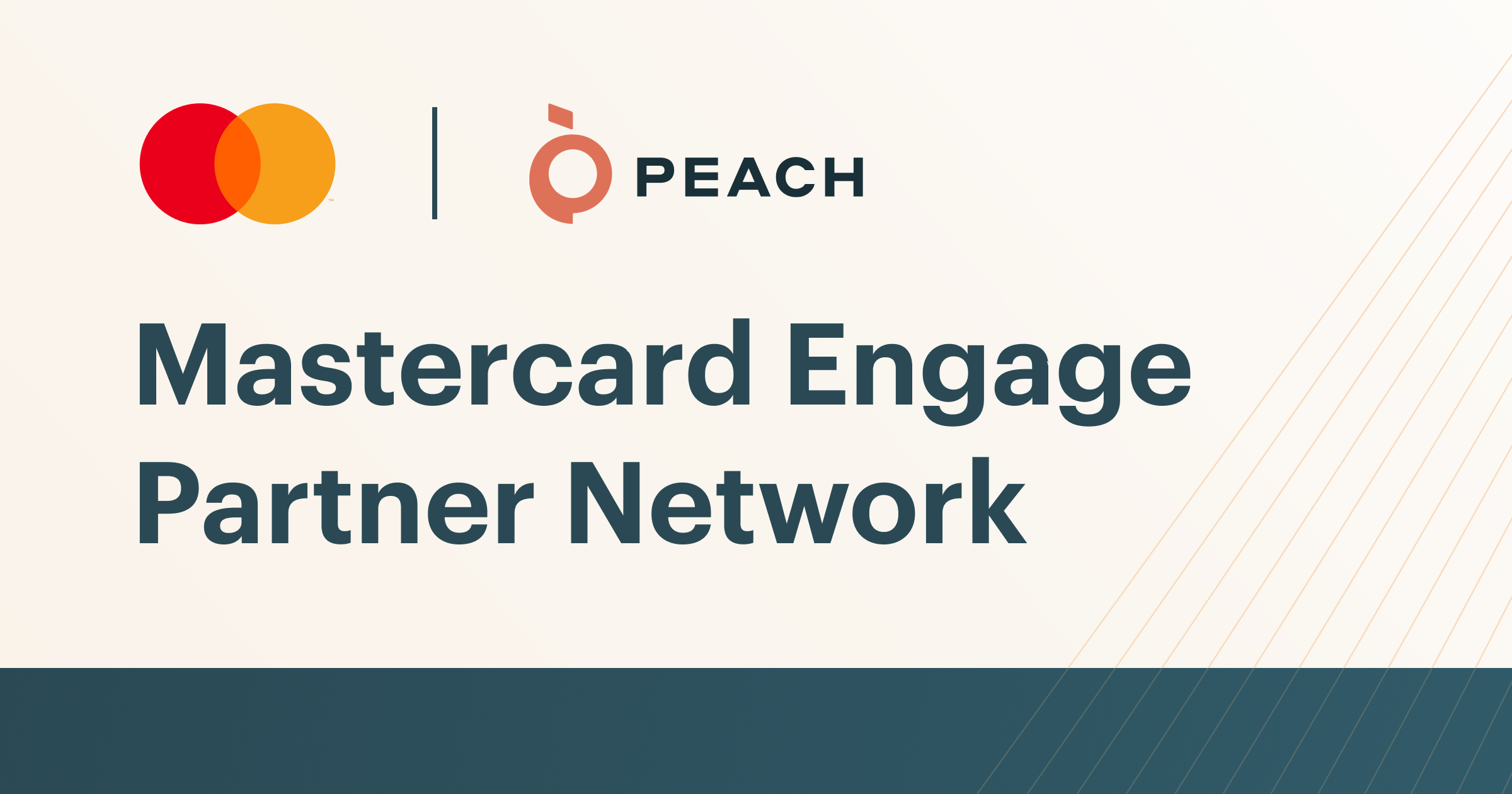 Peach joins the Mastercard Engage Partner Network as a fintech enabler